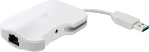 Kanex DualRole USB 3.0 to (3) Port USB Hub with Gigabit Ethernet Port (USB3GBIT3X) Kanex DualRole USB 3.0 to (3) Port USB Hub with Gigabit Ethernet Port (USB3GBIT3X)