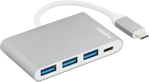 LEGRAND, USB-C HUB/Multi Adapter with Charging Port, 3X USB 3.1 with 1.5 Gbps and 1x USB-C Charging Port for e.g. MacBook, ASUS Zenbook, Chromebook, Pixel etc., 050694 LEGRAND, USB-C HUB/Multi Adapter with Charging Port, 3X USB 3.1 with 1.5 Gbps and 1x USB-C Charging Port for e.g. MacBook, ASUS Zenbook, Chromebook, Pixel etc., 050694