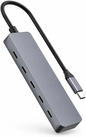 Encased 5-in-1 USB-C Hub, 4-Port USB-C 3.2 Hub with 100W PD Charging, 10 Gbps Encased 5-in-1 USB-C Hub, 4-Port USB-C 3.2 Hub with 100W PD Charging, 10 Gbps