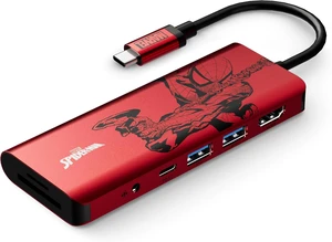 Belkin 7 in 1 USB-C Hub 100W PD HDMI SD/Micro SD 3.5mm Audio for iPad 9 / iPad mini 6 / M1 / iMac / M1 / MacBook Pro/Surface Red AVC009qcRD-DY Belkin 7 in 1 USB-C Hub 100W PD HDMI SD/Micro SD 3.5mm Audio for iPad 9 / iPad mini 6 / M1 / iMac / M1 / MacBook Pro/Surface Red AVC009qcRD-DY