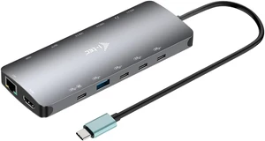 i-tec USB-C 4K Metal Nano Dock - 2x HDMI, 4x USB-C (10Gbps), 1x USB-A (10Gbps), 2x USB-A 2.0, Audio, SD/TF, LAN 1 Gbps, PD 3.1 (140W) i-tec USB-C 4K Metal Nano Dock - 2x HDMI, 4x USB-C (10Gbps), 1x USB-A (10Gbps), 2x USB-A 2.0, Audio, SD/TF, LAN 1 Gbps, PD 3.1 (140W)