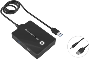 Hub Conceptronic USB 3.0-2.0 4 Puertos Cable 90cm Hub Conceptronic USB 3.0-2.0 4 Puertos Cable 90cm