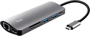 Trust Dalyx 7-in-1 USB-C Multi-Port Adapter, HDR and HDMI 1.4 (4k 30Hz) Trust Dalyx 7-in-1 USB-C Multi-Port Adapter, HDR and HDMI 1.4 (4k 30Hz)