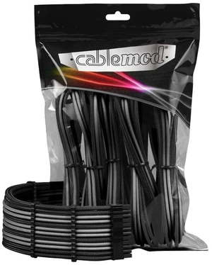 CableMod Pro ModFlex Sleeved 12V-2x6 PCIe Extension Kit (Blk+Silver, 3x8p) CableMod Pro ModFlex Sleeved 12V-2x6 PCIe Extension Kit (Blk+Silver, 3x8p)