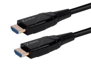 Monoprice 4K High Speed HDMI Cable - 4K@60Hz, 18Gbps, YCbCr 4:4:4, AOC, HDR, Compatible with Blu-ray, Play Station 5, HDTV, Roku TV, and More, 15 Meters (49 Feet) Black - SlimRun AV Series Monoprice 4K High Speed HDMI Cable - 4K@60Hz, 18Gbps, YCbCr 4:4:4, AOC, HDR, Compatible with Blu-ray, Play Station 5, HDTV, Roku TV, and More, 15 Meters (49 Feet) Black - SlimRun AV Series