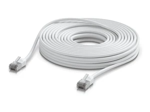 Ubiquiti Networks 49.2' UniFi Shielded Cat6A Outdoor Patch Cable, White Ubiquiti Networks 49.2' UniFi Shielded Cat6A Outdoor Patch Cable, White