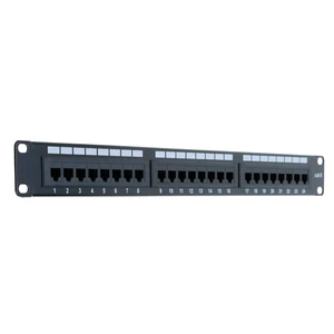 SATMAXIMUM Cat6 Patch Panel 12 24 48 Port 19 Inch Ethernet RJ45 Network Patch Panel with Lasing Bar Rackmount 1U 2U for Cat6, Cat5e, Cat5 Cabling (24 Port) SATMAXIMUM Cat6 Patch Panel 12 24 48 Port 19 Inch Ethernet RJ45 Network Patch Panel with Lasing Bar Rackmount 1U 2U for Cat6, Cat5e, Cat5 Cabling (24 Port)