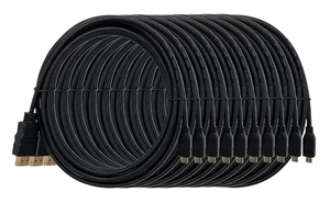 MICRO CONNECTORS 1 Feet HDMI to Micro HDMI Cable with Ethernet 10-Pack MICRO CONNECTORS 1 Feet HDMI to Micro HDMI Cable with Ethernet 10-Pack