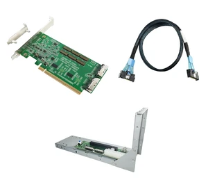 Micro SATA Cables PCIe x16 GPU Solution KIT Cable: 50cm PCIe 5.0 Micro SATA Cables PCIe x16 GPU Solution KIT Cable: 50cm PCIe 5.0