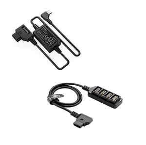 SMALLRIG D-Tap to USB-C Power Cable and Dtap Splitter Power Cable to 4 Ports SMALLRIG D-Tap to USB-C Power Cable and Dtap Splitter Power Cable to 4 Ports