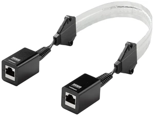 Sanwa Supply CAT6A Extension LAN Cable for Gaps (PoE Compatible) KB-FL6ASTP-EX Sanwa Supply CAT6A Extension LAN Cable for Gaps (PoE Compatible) KB-FL6ASTP-EX