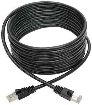 Eaton Tripp Lite N262-015-BK Cat6a 10G Shielded Snagless STP Ethernet Patch Cable RJ45 M/M PoE 26AWG Black 15 ft Cloud Care Pre-Configured Bundle Eligible (10 Pack) Eaton Tripp Lite N262-015-BK Cat6a 10G Shielded Snagless STP Ethernet Patch Cable RJ45 M/M PoE 26AWG Black 15 ft Cloud Care Pre-Configured Bundle Eligible (10 Pack)