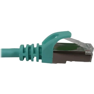 Tripp Lite Eaton N262-S05-AQ Cat6a 10GbE Shielded Ethernet Cable 5 ft Aqua 28AWG Snagless RJ45 PoE+ Patch Cord for Switch Router Server, Cloud Care Pre-Configured Bundle Eligible (10 Pack) Tripp Lite Eaton N262-S05-AQ Cat6a 10GbE Shielded Ethernet Cable 5 ft Aqua 28AWG Snagless RJ45 PoE+ Patch Cord for Switch Router Server, Cloud Care Pre-Configured Bundle Eligible (10 Pack)
