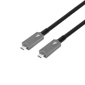 DVDO 16' USB-C Active Optical Fiber Cable, Black DVDO 16' USB-C Active Optical Fiber Cable, Black