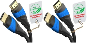 KabelDirekt 4K HDMI Cable 30ft & Longer HDMI Cables (20ft75ft) German-Engineered HDMI Cord Supports 4K@60Hz, UHD, HDR, ARC, Ethernet HDMI Cable for HDTV, PC, PS5, Xbox, Switch (Pack of 2) KabelDirekt 4K HDMI Cable 30ft & Longer HDMI Cables (20ft75ft) German-Engineered HDMI Cord Supports 4K@60Hz, UHD, HDR, ARC, Ethernet HDMI Cable for HDTV, PC, PS5, Xbox, Switch (Pack of 2)
