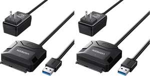 UGREEN SATA to USB 3.0 Adapter Cable for 2.5/3.5-Inch HDD/SSD (Pack of 2) UGREEN SATA to USB 3.0 Adapter Cable for 2.5/3.5-Inch HDD/SSD (Pack of 2)