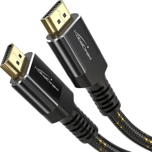 KabelDirekt 8K/4K HDMI 2.1b Cable 10ft, Metal KabelDirekt 8K/4K HDMI 2.1b Cable 10ft, Metal