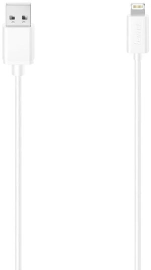 Hama iPhone USB Lightning Cable (MFI Certified, Charging Cable for iPhone/iPad/iPod, USB Cable - Lightning, 1.5m) White Hama iPhone USB Lightning Cable (MFI Certified, Charging Cable for iPhone/iPad/iPod, USB Cable - Lightning, 1.5m) White