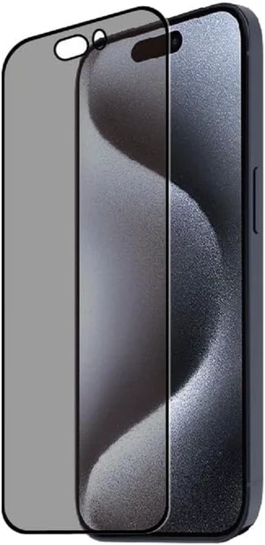 Muvit Tiger Glass Plus Privacy Recycled Tempered Glass for iPhone 15 Pro Screen Protector Limiting the Angle of View Heavy Duty 9H+ Glass Anti-Fingerprint and Easy to Apply, Lifetime Warranty Muvit Tiger Glass Plus Privacy Recycled Tempered Glass for iPhone 15 Pro Screen Protector Limiting the Angle of View Heavy Duty 9H+ Glass Anti-Fingerprint and Easy to Apply, Lifetime Warranty