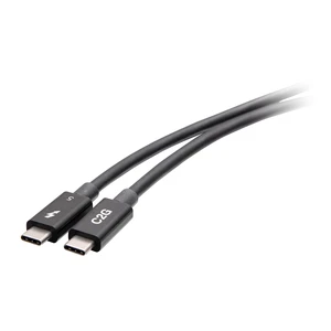 C2G 0.5M Thunderbolt 5 USB-C Active Cable. 80 to 120Gbps Data Transfer, 240 Watt Power Delivery, DP ALT Mode 8K Video Enabled C2G 0.5M Thunderbolt 5 USB-C Active Cable. 80 to 120Gbps Data Transfer, 240 Watt Power Delivery, DP ALT Mode 8K Video Enabled