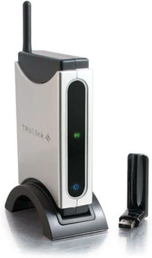 C2G/Cables to Go Trulink Wireless USB to VGA+3.5mm Audio Kit, Black/Silver (29355) C2G/Cables to Go Trulink Wireless USB to VGA+3.5mm Audio Kit, Black/Silver (29355)