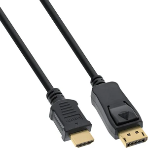 InLine 17184 DisplayPort to HDMI Converter Cable 1.5 m Black InLine 17184 DisplayPort to HDMI Converter Cable 1.5 m Black