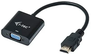 i-tec Adapter HDMI VGA 1080p / 60Hz Black i-tec Adapter HDMI VGA 1080p / 60Hz Black