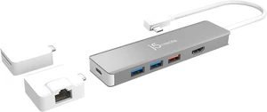 J5Create USB-C Modular Multi-Adapter with 2 Detachable Kits - Featuring SuperSpeed+ USB 3.1 Gen 2 with Data Transfer speeds up to 10 Gbps, Windows/macOS/Chrome OS Compatible J5Create USB-C Modular Multi-Adapter with 2 Detachable Kits - Featuring SuperSpeed+ USB 3.1 Gen 2 with Data Transfer speeds up to 10 Gbps, Windows/macOS/Chrome OS Compatible