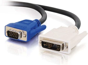 C2G 1m DVI-A Male to HD15 VGA Male Analogue Video Cable C2G 1m DVI-A Male to HD15 VGA Male Analogue Video Cable