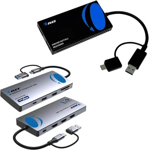 OREI SplitXtend USB C Docking Station & HDMI Splitter for Extended Display OREI SplitXtend USB C Docking Station & HDMI Splitter for Extended Display