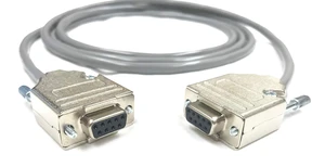 Custom Cable Connection 40 Foot DB9 Female to Female RS232 Serial Cable - 24 AWG with Grey PVC Jacket - Made in USA Custom Cable Connection 40 Foot DB9 Female to Female RS232 Serial Cable - 24 AWG with Grey PVC Jacket - Made in USA