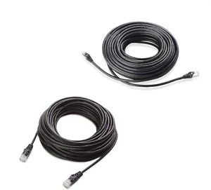 Cable Matters Snagless Long Cat6A (SSTP, SFTP) Shielded Ethernet Cable in Black 75 ft & Cat6 Ultra Thin Ethernet Cable 50 ft Cable Matters Snagless Long Cat6A (SSTP, SFTP) Shielded Ethernet Cable in Black 75 ft & Cat6 Ultra Thin Ethernet Cable 50 ft