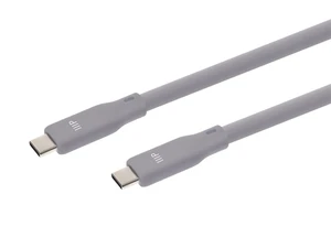 Monoprice USB4 Gen 2 Silicone Cable 6ft Gray Monoprice USB4 Gen 2 Silicone Cable 6ft Gray