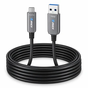 OREI AOC USB 3.2 Gen2 USB-A to USB-C Active Optical Cable 10Gbps 15ft OREI AOC USB 3.2 Gen2 USB-A to USB-C Active Optical Cable 10Gbps 15ft