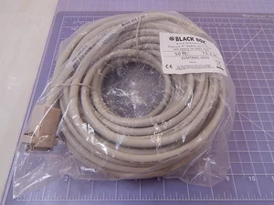 Black Box Premium RS232 at Modem Cable DB9F/DB25M 50Ft. Black Box Premium RS232 at Modem Cable DB9F/DB25M 50Ft.