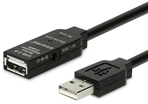 USBGear 65ft. USB 2.0 Active Extension Cable A (Male) to A (Female) USBGear 65ft. USB 2.0 Active Extension Cable A (Male) to A (Female)