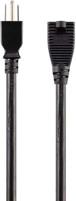 Monoprice Extension Cord - Outdoor NEMA 5-15P to NEMA 5-15R, 15 Amp, 125 Volt, 3-Prong, 14AWG, 50 Feet, Black Monoprice Extension Cord - Outdoor NEMA 5-15P to NEMA 5-15R, 15 Amp, 125 Volt, 3-Prong, 14AWG, 50 Feet, Black