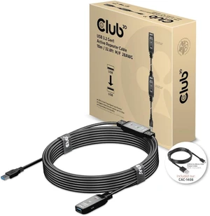 CLUB3D USB 3.2 Gen1 Active Repeater Cable 10 m / 32.8 ft M/F 28AWG CLUB3D USB 3.2 Gen1 Active Repeater Cable 10 m / 32.8 ft M/F 28AWG