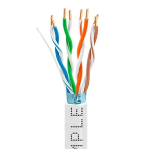 1000ft Cat5e Plenum Ethernet Cable White 1000ft Cat5e Plenum Ethernet Cable White