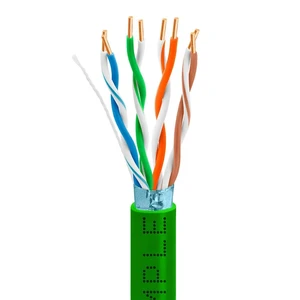 Green Cat5e Shielded Ethernet Cable 1000ft Green Cat5e Shielded Ethernet Cable 1000ft