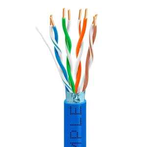1000ft Cat5e Plenum Ethernet Cable Blue 1000ft Cat5e Plenum Ethernet Cable Blue