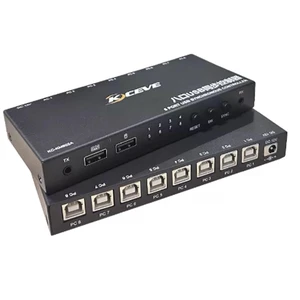 4/8-Port USB Synchronizer - DNF Game Control Synchronizer, 4-in-1-out DNF Multi-Open Synchronizer, USB Keyboard and Mouse Synchronization Controller, Plug and Play(8 Ports) 4/8-Port USB Synchronizer - DNF Game Control Synchronizer, 4-in-1-out DNF Multi-Open Synchronizer, USB Keyboard and Mouse Synchronization Controller, Plug and Play(8 Ports)
