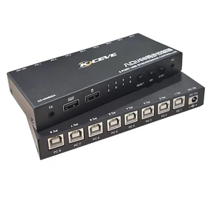 Computer Synchronizer - 4/8 Port KVM Switch/Distributor, USB Keyboard Mouse Sync Controller, DNF Multiple Open Game Control Synchronizer, Plug & Play(8 Ports) Computer Synchronizer - 4/8 Port KVM Switch/Distributor, USB Keyboard Mouse Sync Controller, DNF Multiple Open Game Control Synchronizer, Plug & Play(8 Ports)