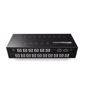 8/16-Port USB Synchronizer - DNF Game Control Synchronizer, USB Keyboard Mouse Sync Controller, KVM Switch/Distributor, for Game Studios, Security/Stock Market Surveillance, Offices(16 Ports) 8/16-Port USB Synchronizer - DNF Game Control Synchronizer, USB Keyboard Mouse Sync Controller, KVM Switch/Distributor, for Game Studios, Security/Stock Market Surveillance, Offices(16 Ports)