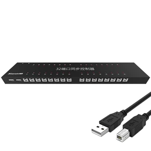 4/8/16/32/48 Ports USB Synchronizer - Computers Sharing Keyboard Mouse Sync Distributor, KVM Switch, DNF Game Control Synchronizer, for Game Tudios, Stock Market Surveillance(32 Ports) 4/8/16/32/48 Ports USB Synchronizer - Computers Sharing Keyboard Mouse Sync Distributor, KVM Switch, DNF Game Control Synchronizer, for Game Tudios, Stock Market Surveillance(32 Ports)