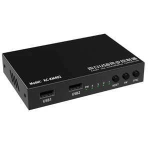 4/8 Ports Computer Synchronizer - USB Keyboard Mouse Sync Controller, KVM Switch/Distributor, Multi Open DNF Game Control Synchronizer, Plug and Play, for Game Tudios, Offices(4 Port) 4/8 Ports Computer Synchronizer - USB Keyboard Mouse Sync Controller, KVM Switch/Distributor, Multi Open DNF Game Control Synchronizer, Plug and Play, for Game Tudios, Offices(4 Port)