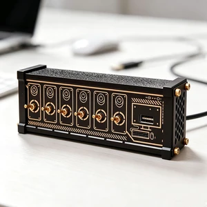6 Port USB Switcher, USB Docking Station with 6 Port USB Docking Station, 9 USB Convenient Input Ports, Button Switch, Data Transmission, for Tablets, and Gadgets 6 Port USB Switcher, USB Docking Station with 6 Port USB Docking Station, 9 USB Convenient Input Ports, Button Switch, Data Transmission, for Tablets, and Gadgets