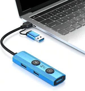 Ai USB C HUB with GPT & DeepSeek, Voice Control & AI Tools Ai USB C HUB with GPT & DeepSeek, Voice Control & AI Tools