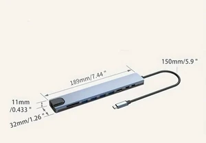 10 in 1 USB C Hub 4K30Hz Dock 10 in 1 USB C Hub 4K30Hz Dock