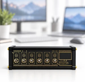 6 Port USB Switcher, 6 Individual Switches USB Switcher with Indicator Light, Share USB Devices, for Boyfriend Gift, for Office, Home Entertainment, and Small Studios 6 Port USB Switcher, 6 Individual Switches USB Switcher with Indicator Light, Share USB Devices, for Boyfriend Gift, for Office, Home Entertainment, and Small Studios